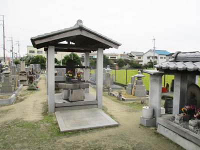 八幡市にあるお墓、上奈良墓地