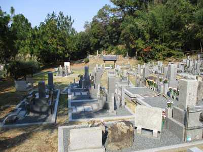 京田辺市にあるお墓、普賢寺墓地