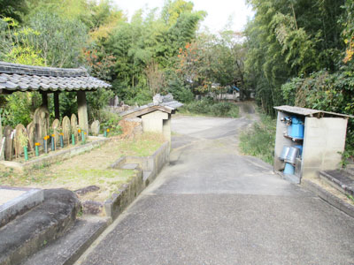 京田辺市にあるお墓、宮津西浦墓地