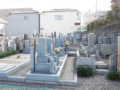 京都市伏見区の墓地・霊園、了峰寺境内墓地