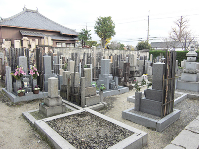 京都市伏見区にあるお墓、玄忠寺境内墓地