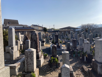 亀岡市の墓地・霊園、野条区共同墓地（南）